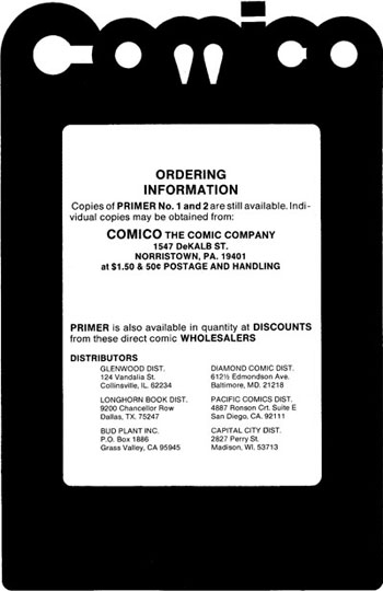 Comico Ordering Infomation