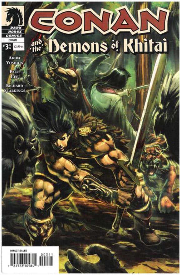 Conan and the Demons of Khitai #3 First Print Nude Advert