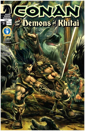 Conan and the Demons of Khitai #3 Second Print Revised Advert