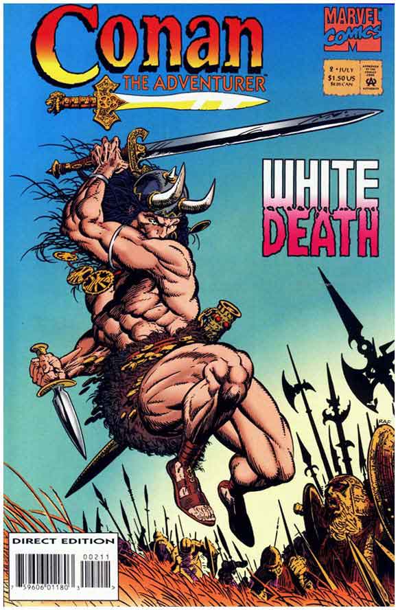 Conan The Adventurer #2 Error Variant (Conan Classics #2 Interior)