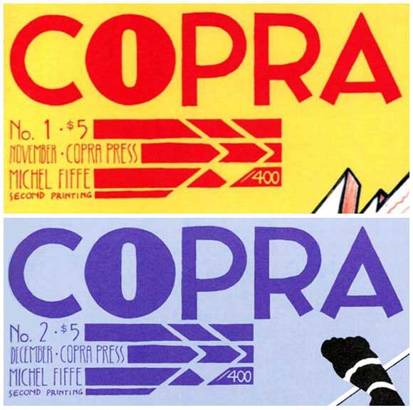Copra #1 and #2 Second Prints Copra Press Michel Fiffe