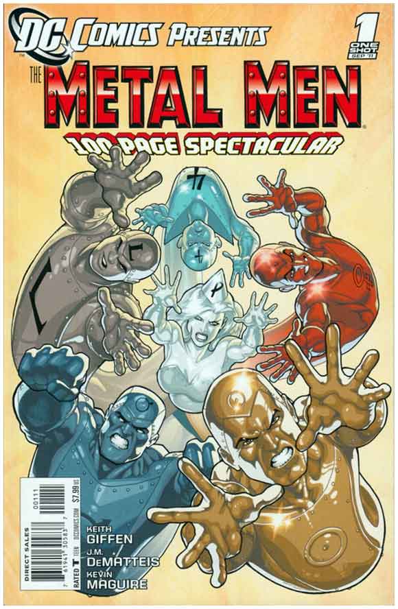 DC Presents Metal Men #1 Recalled