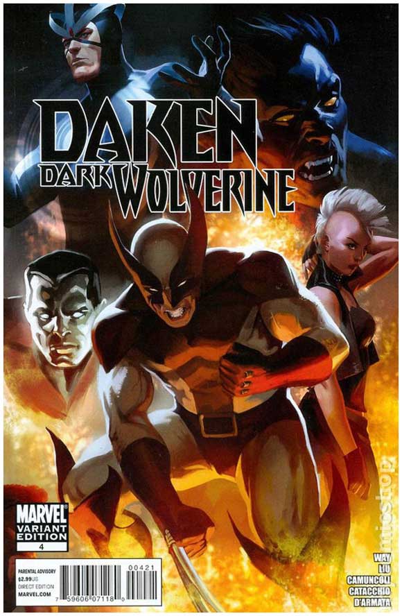 Daken Dark Wolverine #4 Djurdjevic variant cover