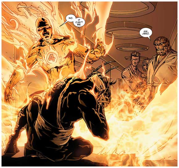 Daken Dark Wolverine #4 Interior sample #3: No it can't be