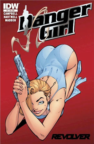 Danger Girl #2 Regular & Platinum Smoking Gun variants