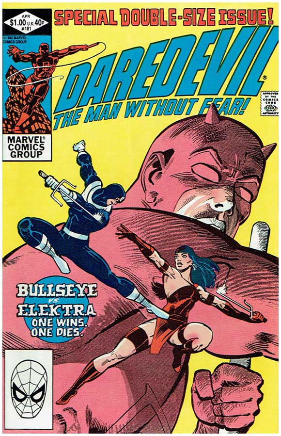 Daredevil #181 Cover