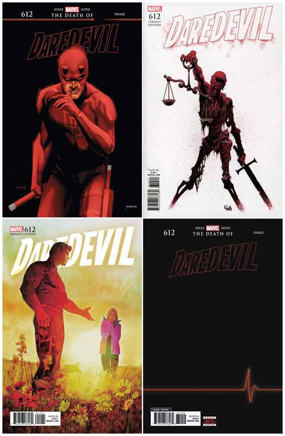 Daredevil #612 Other Editions