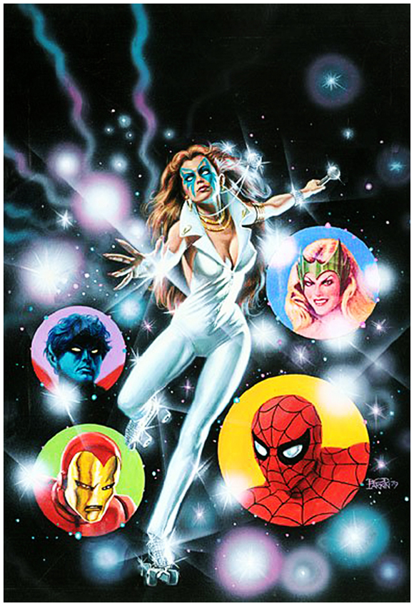 Dazzler #1 Painted Cover