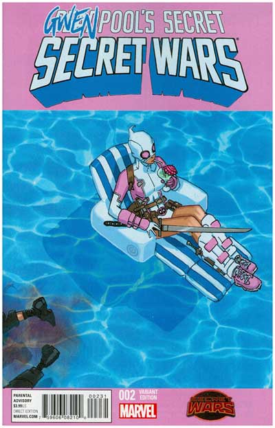 Deadpool's Secret Secret Wars #2 Bachalo Gwenpool Variant