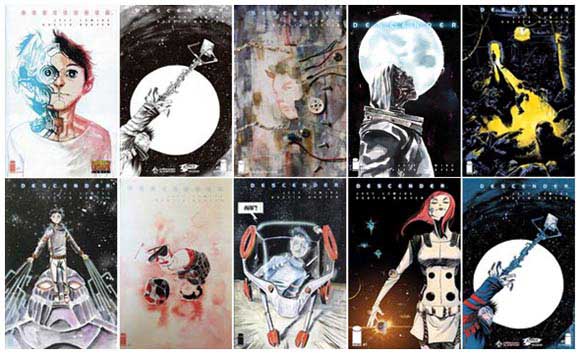 Descender #1 Ten more covers