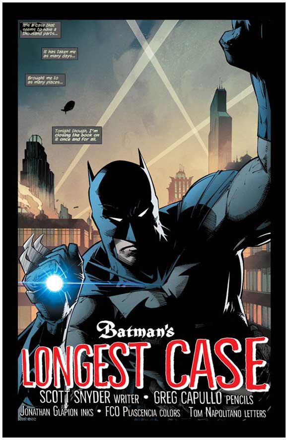 Detective Comics #1000 Interior Story Splash #2