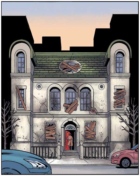 Doctor Strange #11 Damaged House