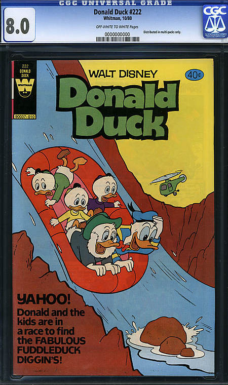 Donald Duck #222 CGC 7.0