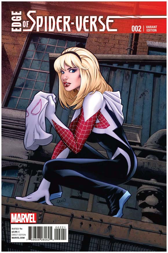 Edge Of Spider-Verse #2 Greg Land 1:25 Variant