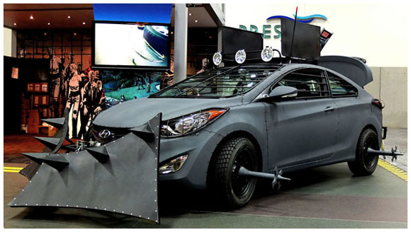 Elantra Coupe 2013 Anti-Zombie Car SDCC 2012