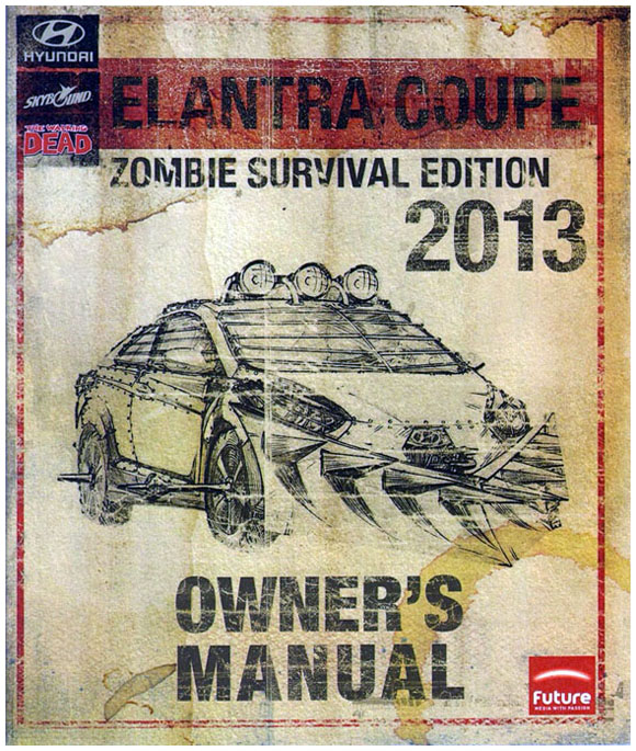 Elantra Coupe 2013 Owner's Manual Zombie Survival Edition