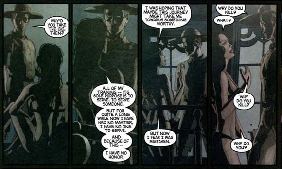 Elektra Volume 2, #3 Revised Panels