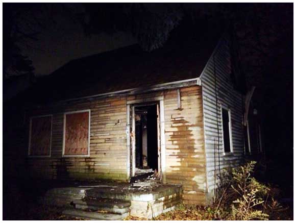 Eminem's Childhood home abandoned and set on fire