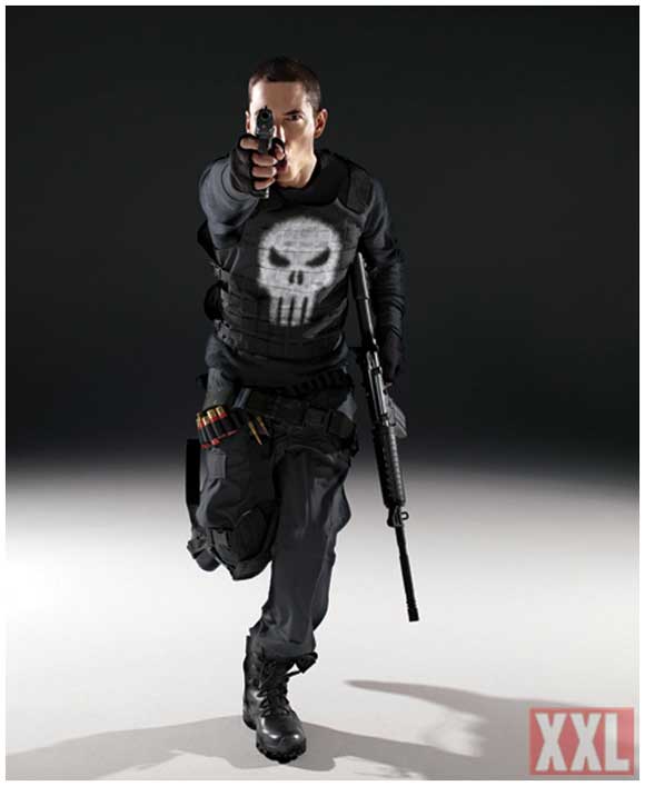 Promotional Photo: Eminem as the Punisher