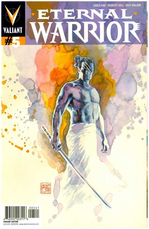 Eternal Warrior #5 2014 Mack 1:50 Cover Variant