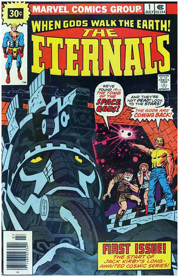 Eternals #1 30 Cent Variant front cover