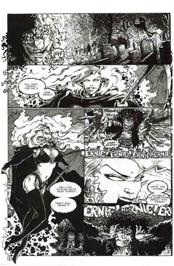 Evil Ernie #1 Interior Sample #2 Lady Death