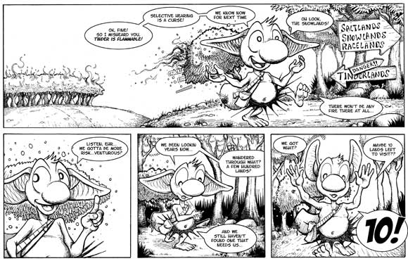 Farlaine The Goblin #1 First Story Page