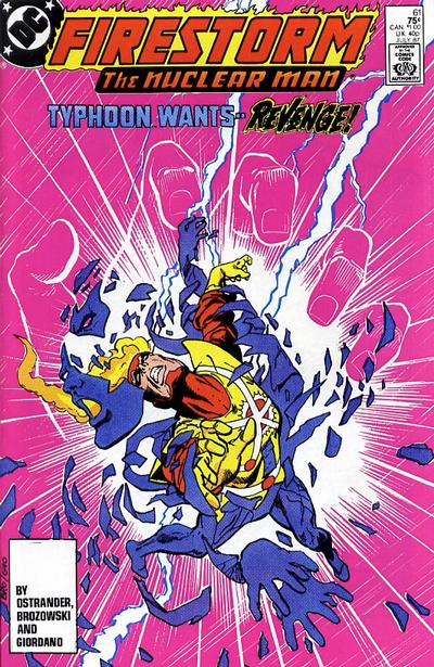 Fury of Firestorm #61 Direct Edition