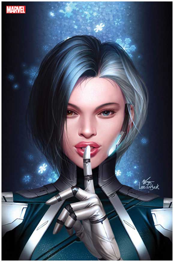 Future Fight Firsts Luna Snow #1 Lee 1 in 100 Virgin Variant Cover