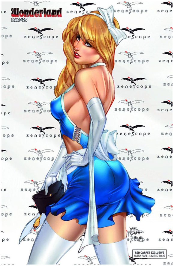 Grimm Fairy Tales Presents Wonderland #25 Blue Dress Variant 25 only