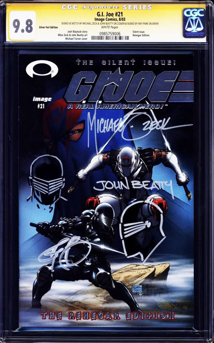 G.I. Joe #21 Renegar Foil CGC ss