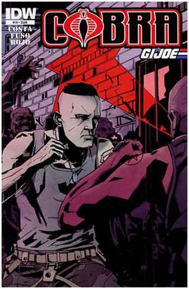 G.I. Joe Cobra #19 Retailer Regular Antonio Fuso cover