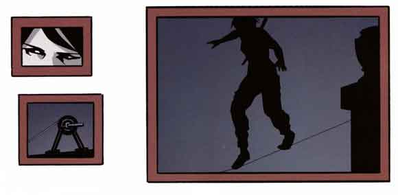 G.I. Joe Cobra #19 Interior Sample: On the wire