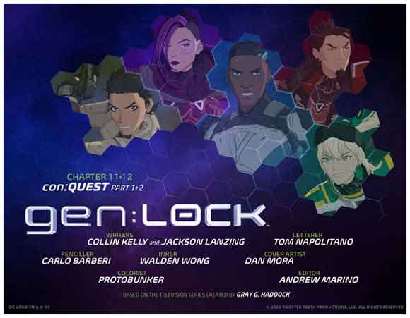 Gen:Lock #6 Credits
