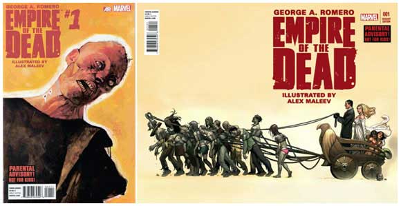 George Romero Empire Of The Dead Act One #1 other covers