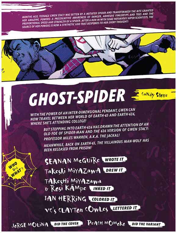 Ghost-Spider #2 (Spider-Gwen #52) Momoko 1:25 Variant