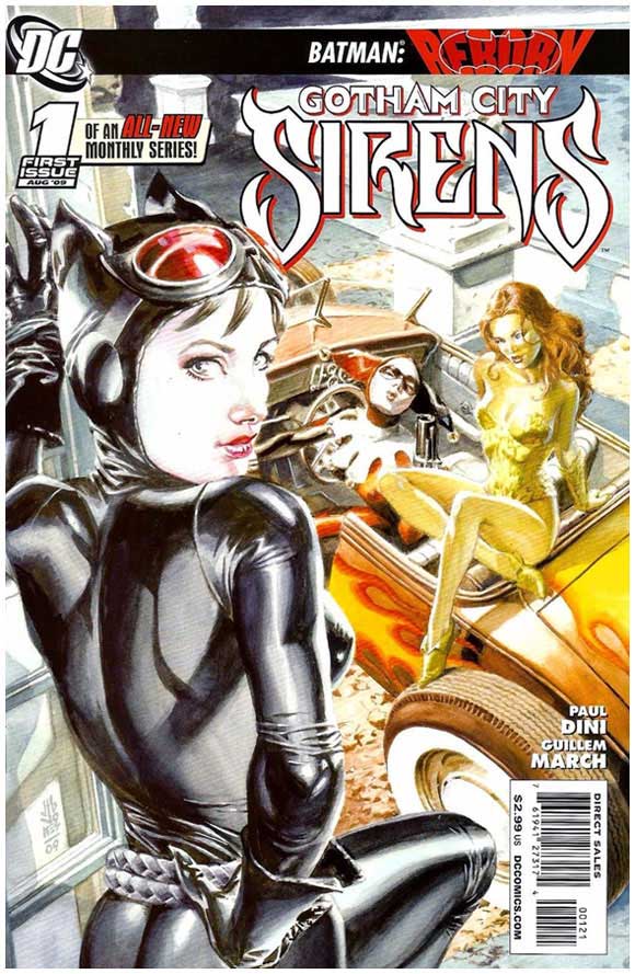Gotham City Sirens #1 J.G. Jones 1:25 Retailer Incentive Cover