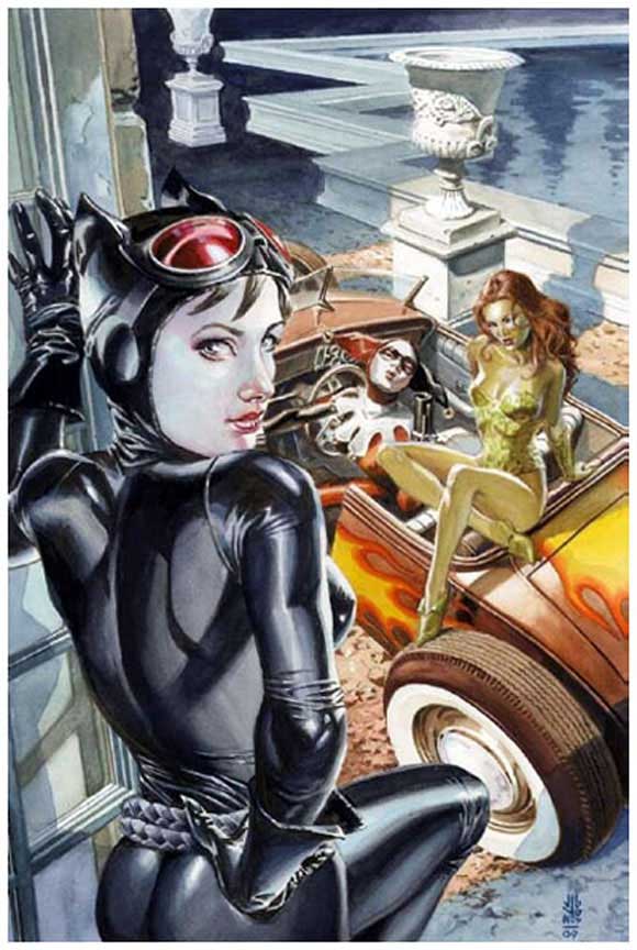 Gotham City Sirens #1 J.G. Jones 1:25 Cover Art