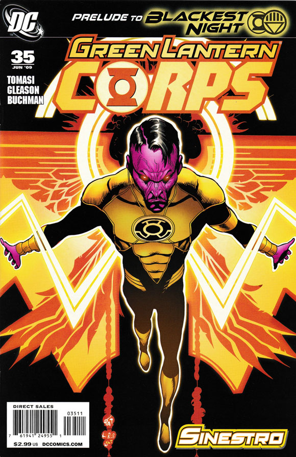 Green Lantern Corps #35 Error Edition