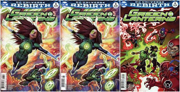 Green Lanterns #6 Other Covers