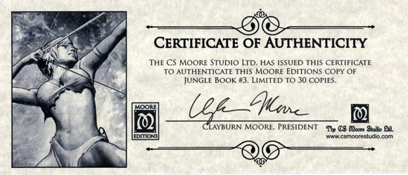 Grimm JungleBook 3D CS Moore Studio Certificate