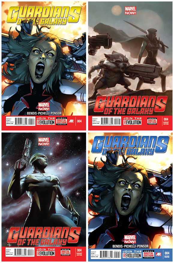Guardians Of The Galaxy #4 Other Variants