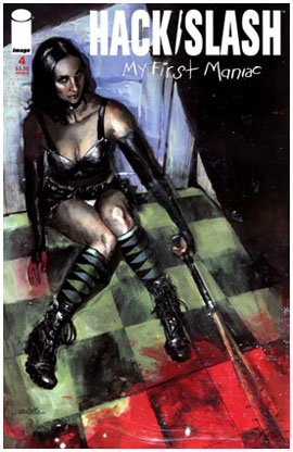 Hack / Slash My First Maniac #4 Recalled Cover B