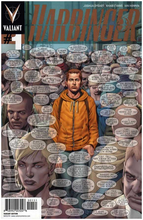 Harbinger (2012) #1 1:50 cover Valiant Entertainment, Inc. (VEI)