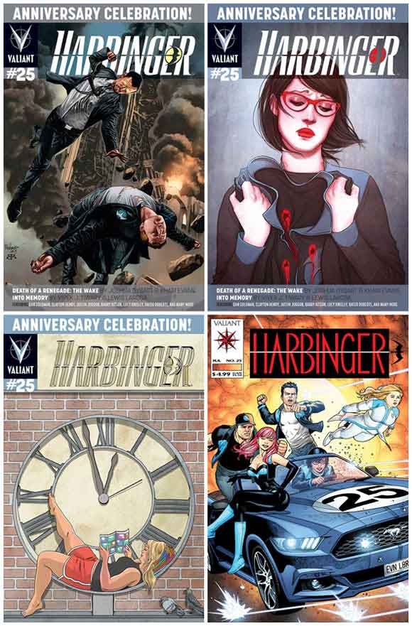 Harbinger #25 Other Diamond Covers