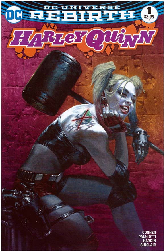 Harley Quinn #1 Bulletproof Comics Exclusive Pink Variant