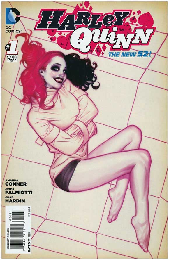 Harley Quinn #1 Adam Hughes 1:25 Retailer Incentive Variant cover