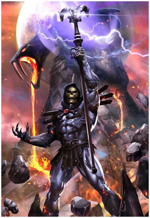 He-Man And The Masters Of The Universe #1 Dave Wilkins 1:25 Variant Art