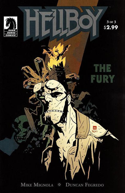 Hellboy The Fury #3 Cover