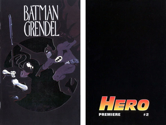 Hero Premiere Edition #2 Batman Grendel Silver Moon Ashcan